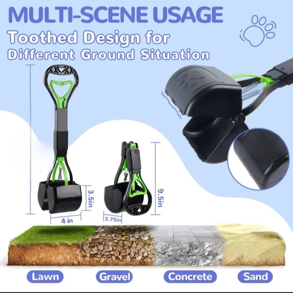 Green and Black Pooper Scooper